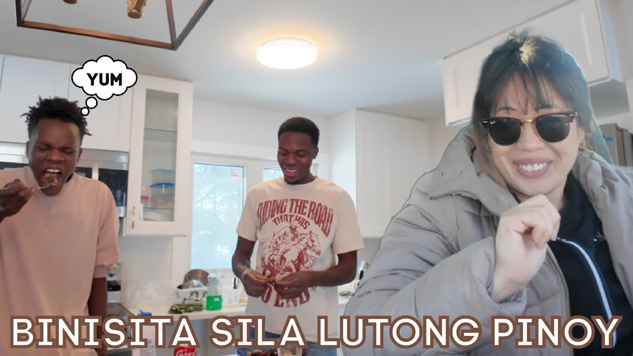 PINAY IN THE CANADA: BINISITA NAMIN SILA LUTONG PINOY ANG DALA | SAGLIT SA GYM | mylen D