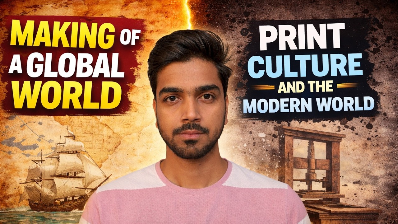 CBSE Class 10 SST LIVE 🔥 Making of a Global World + Print Culture | Full Revision | 95+ Strategy