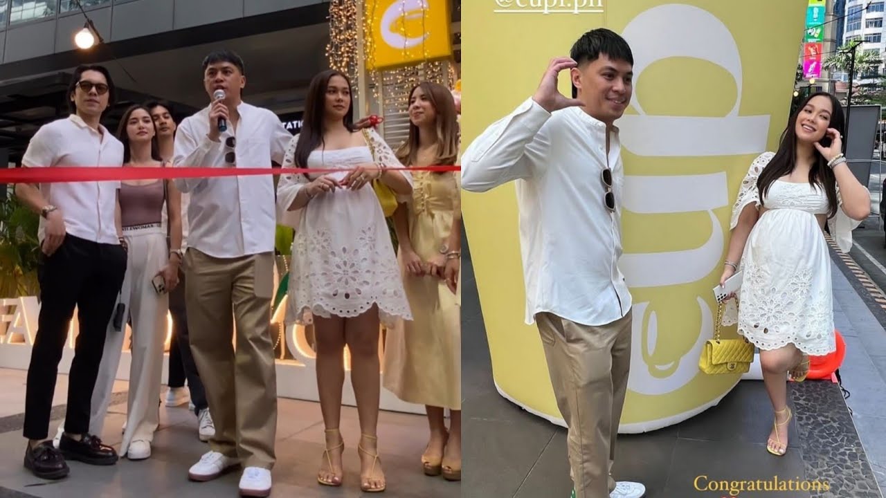 More blessings sa mag asawang Maja Salvador at Rambo Nunez sa Grand opening ng kanilang Cupi.ph