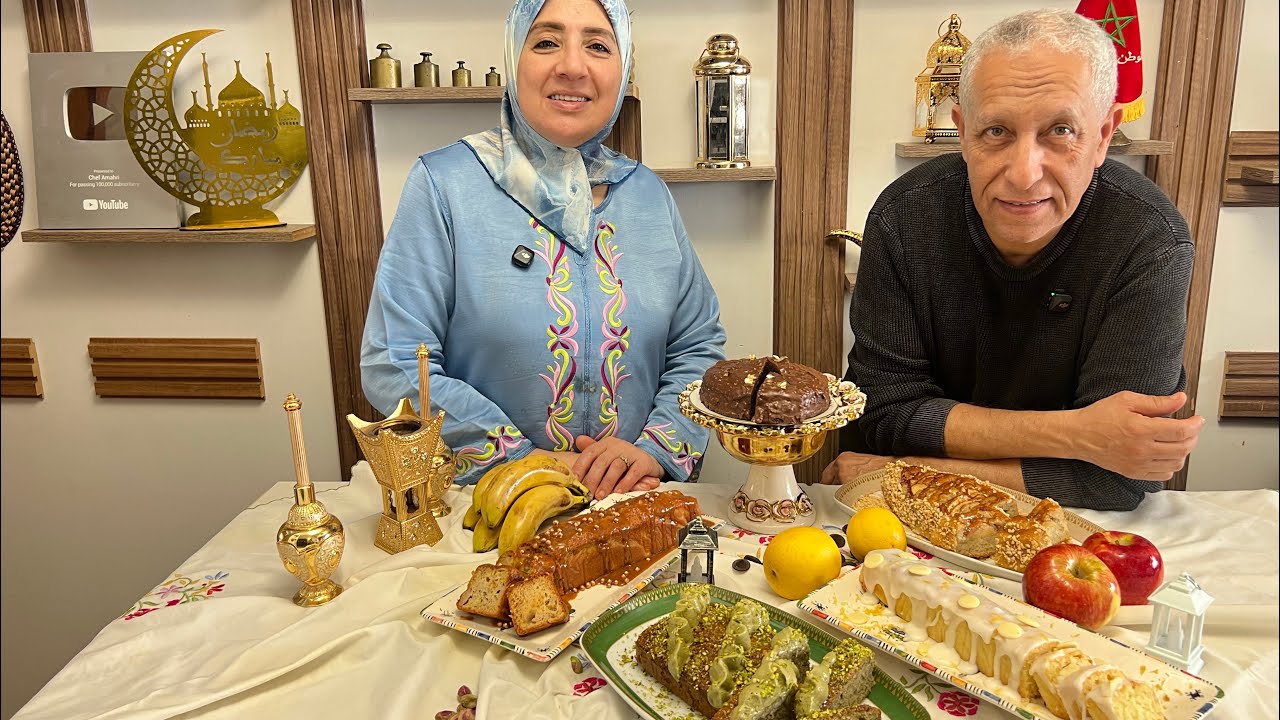 5كيكات بخليط واحد بدون زبدةو بدون تعقيدات مع سر الهشاشة و الإنتفاخ توجدوهوم للعيد ترضيو جميع الأدواق