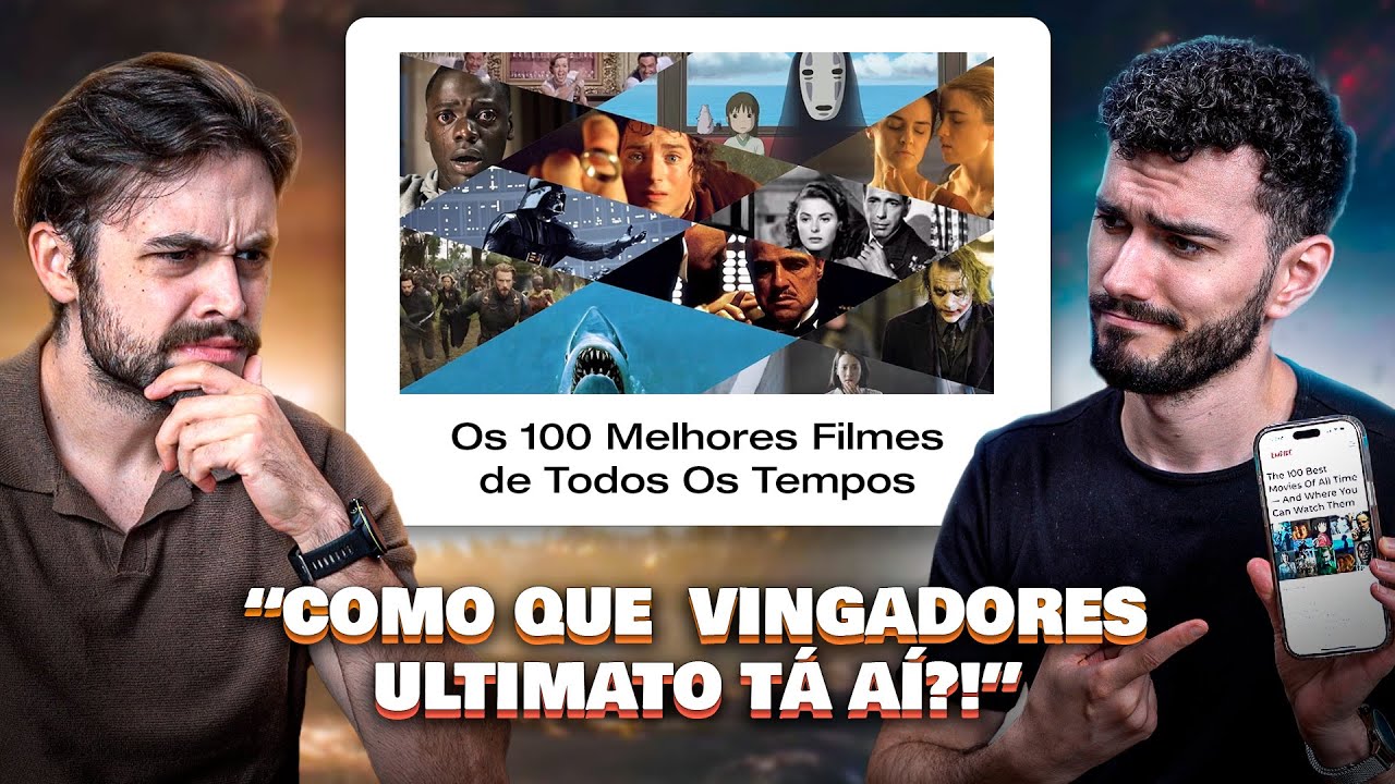 Os 100 MELHORES Filmes da História. SERÁ MESMO? | Papinho #044