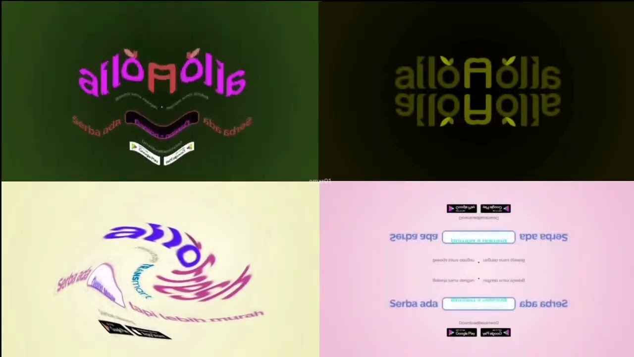 AlloFresh Logo in G-Major Effects (1-100) Combined
