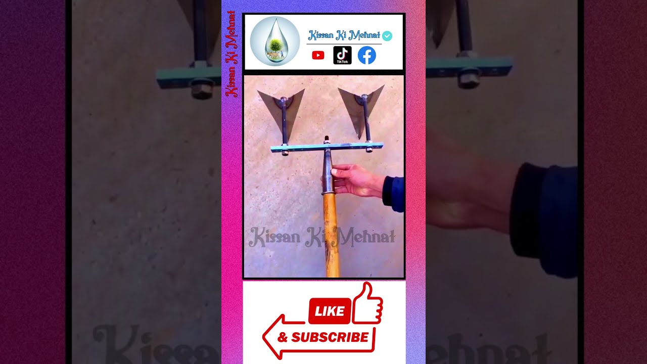 Hand Plow / Manual Plough Rake Hoe Garden Tools Agricultural Farming Equipment, Agriculture Tools