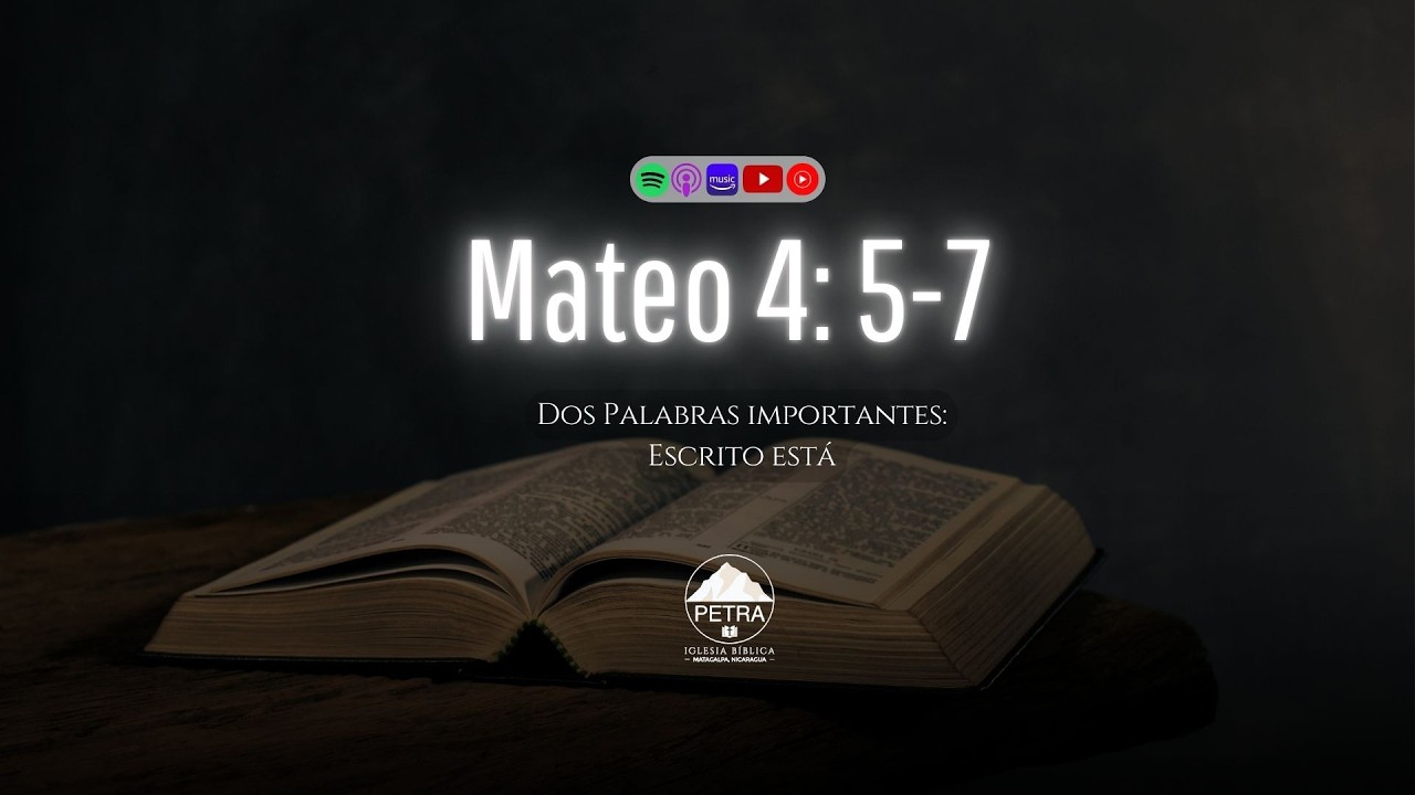 Mateo 4: 5-7