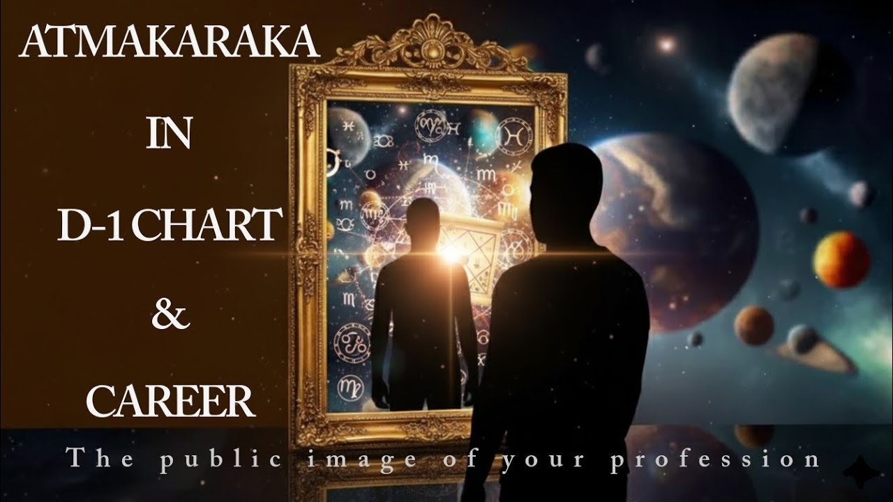 Atmakarka in all houses of D1 Chart & The PUBLIC IMAGE of your Profession