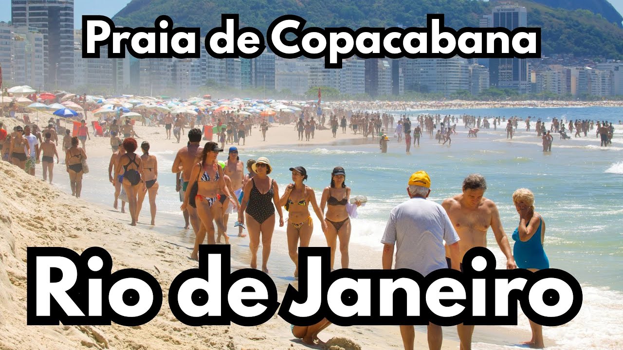Como é a praia de Copacabana no verão Carioca