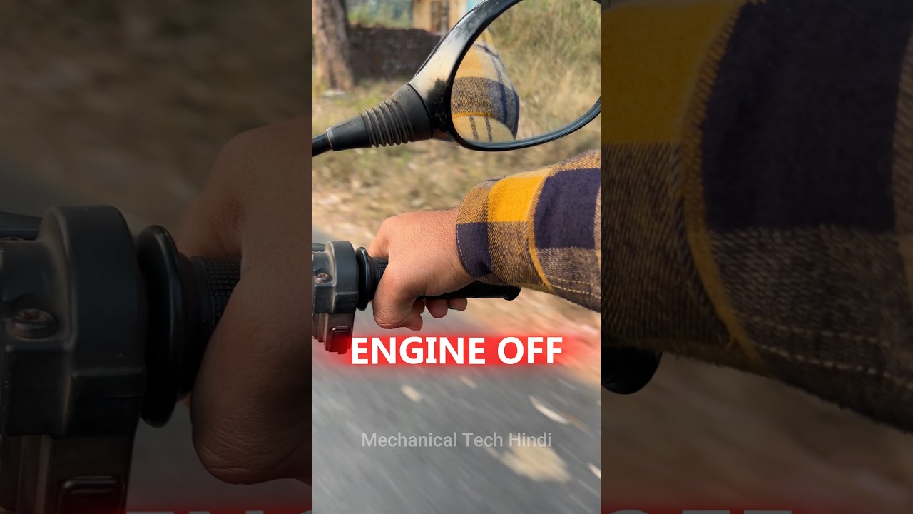 Bike / Scooter Engine Off While Riding | Bike Maintenance Tips | Motorcycle Idling RPM #shorts