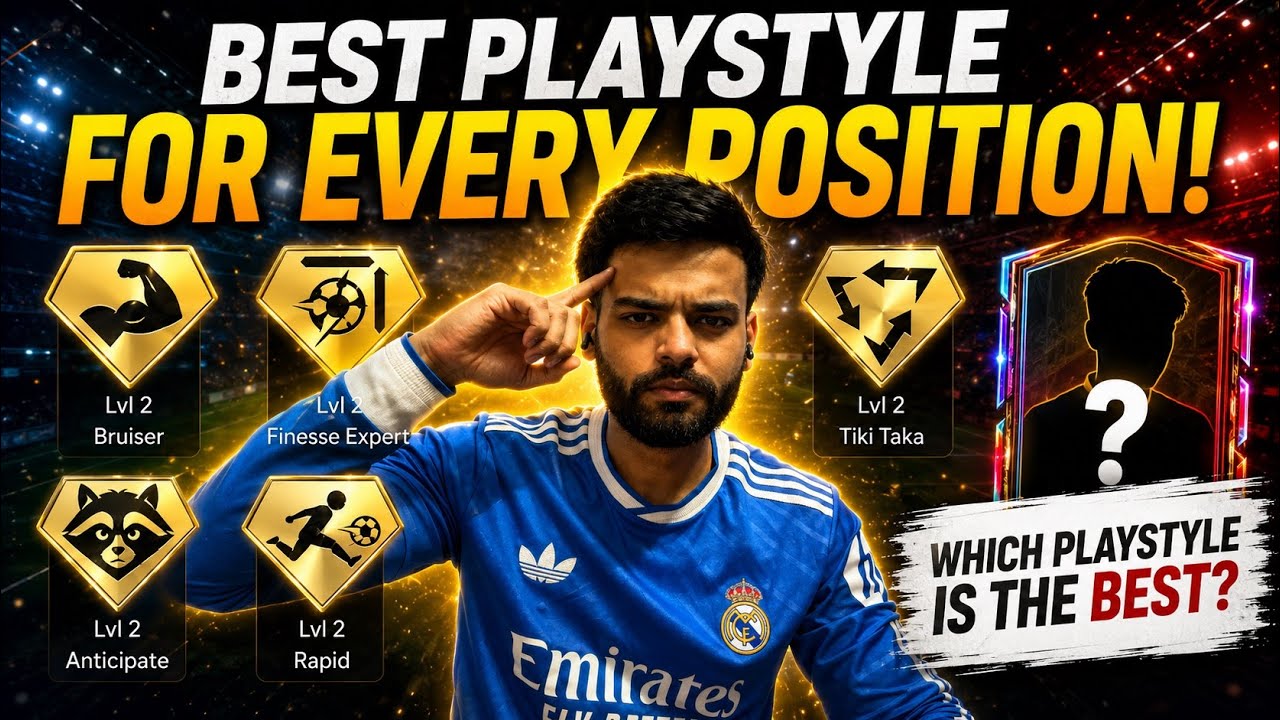 Единственный гайд по стилям игры в FC Mobile, который вам нужен! 🔥