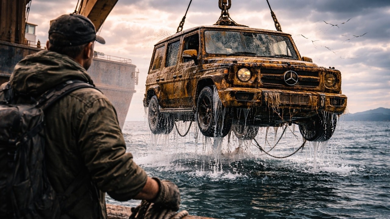 $150K G-Wagon Pulled From Ocean | ASMR Full Car Restoration