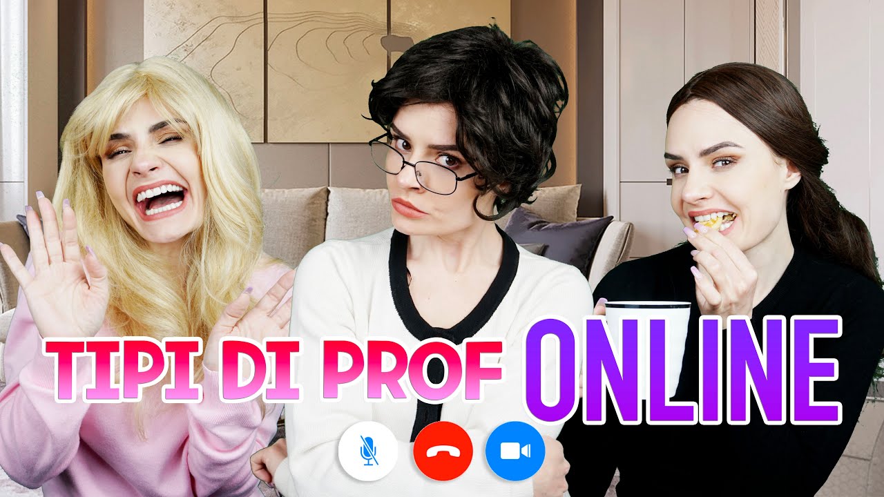 TIPI DI PROF IN VIDEOLEZIONE 👩&zwj;💻
