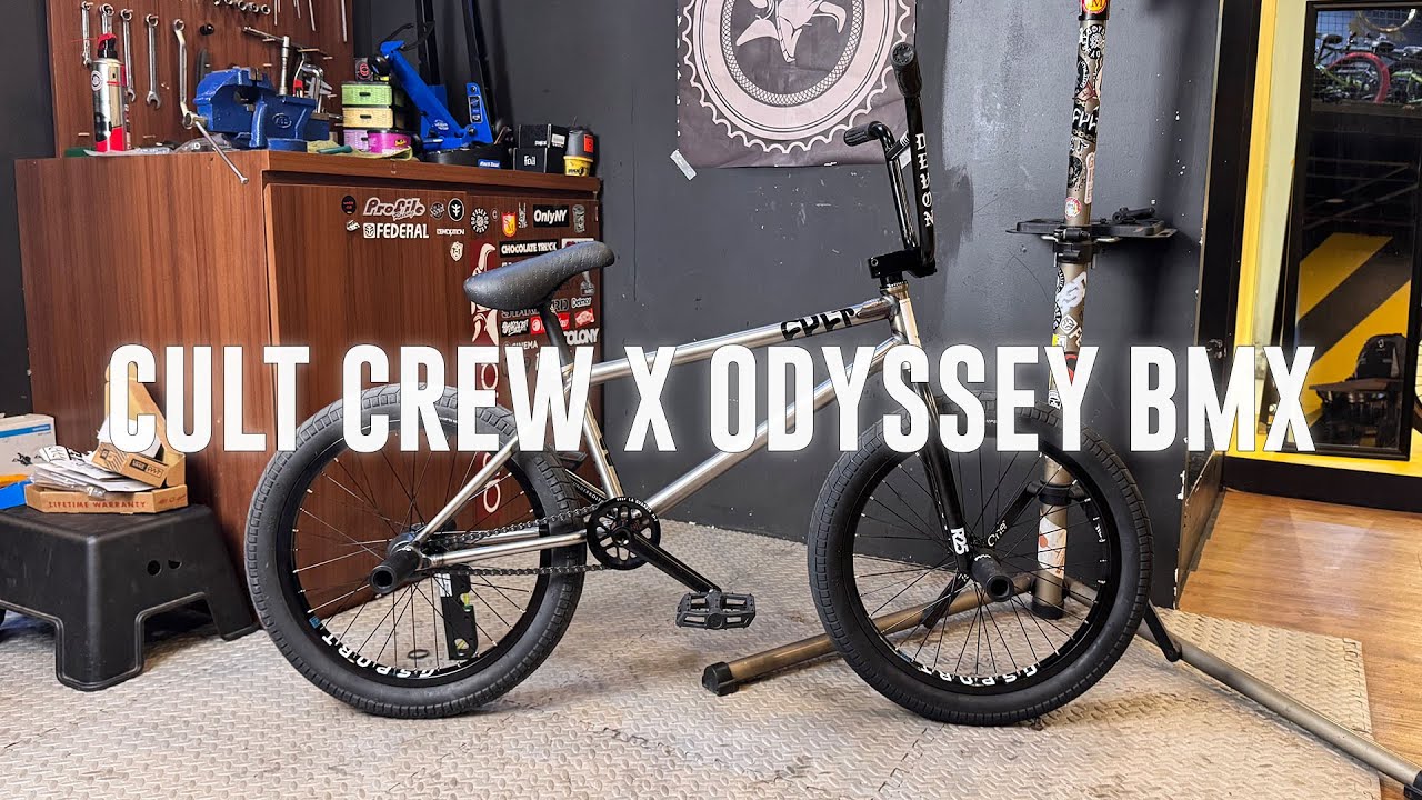 BIKE BUILD / RAKIT BMX - CULT CREW X ODYSSEY BMX  ABIS 33 JUTA!!