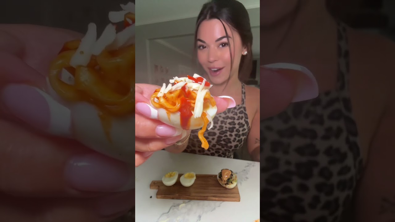 Making an Egg Flight! 🥚 (In-N-Out, Olive Garden, Ramen Style..) #food