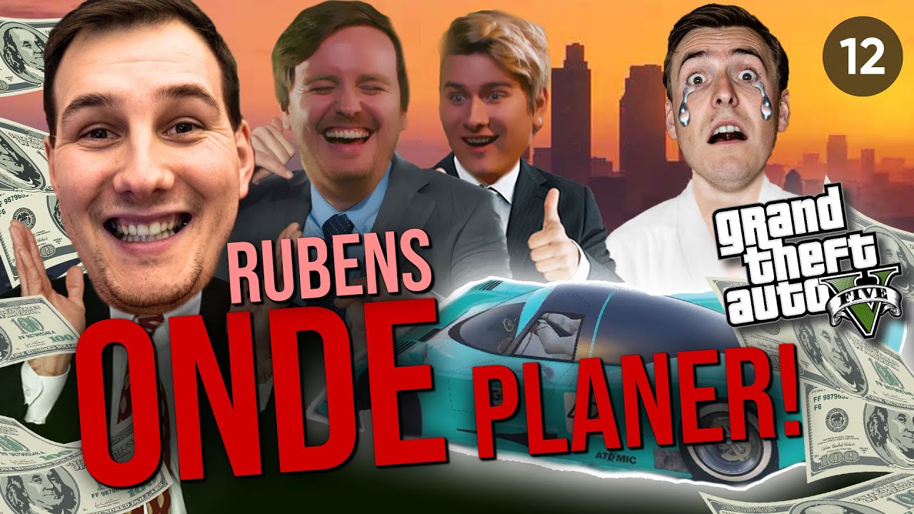 YouTuber RACE! 🤣 *Så Gjør Ruben Noe Ondskapsfullt* - GTA 5 Serie