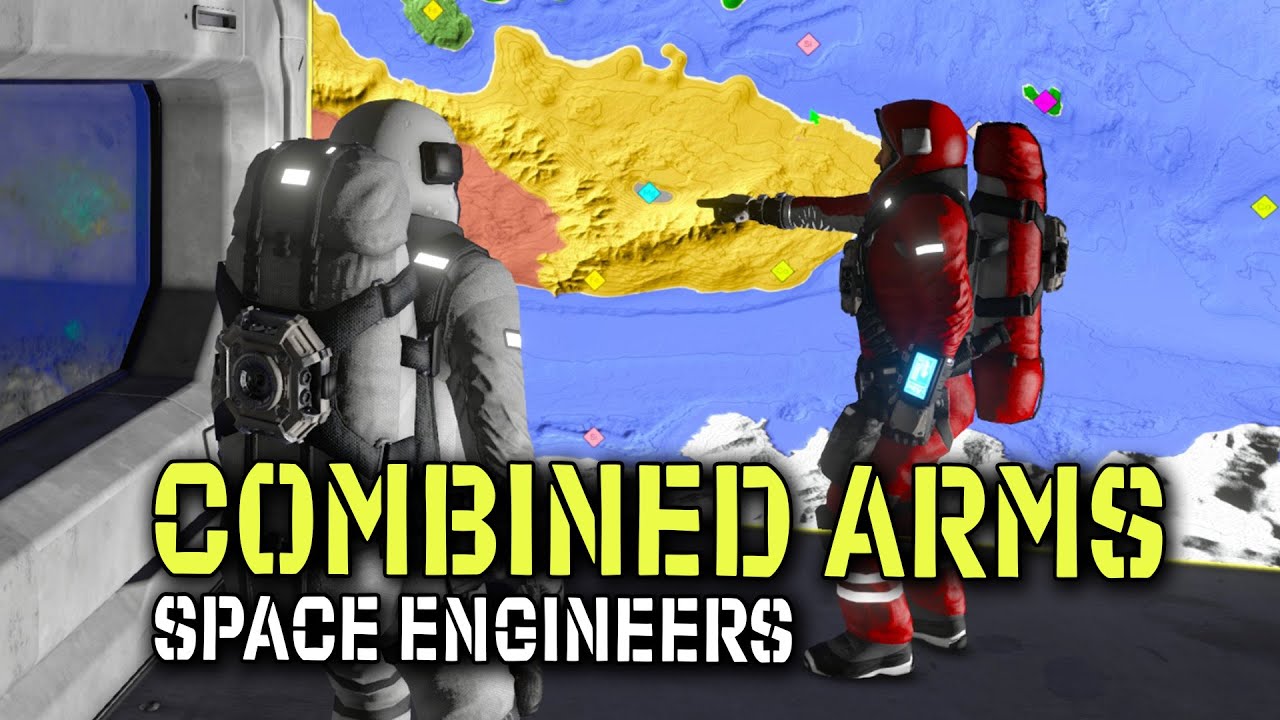 Space Engineers Combined Arms -  Secure the Resources, Trade and Territory (Ep 21)