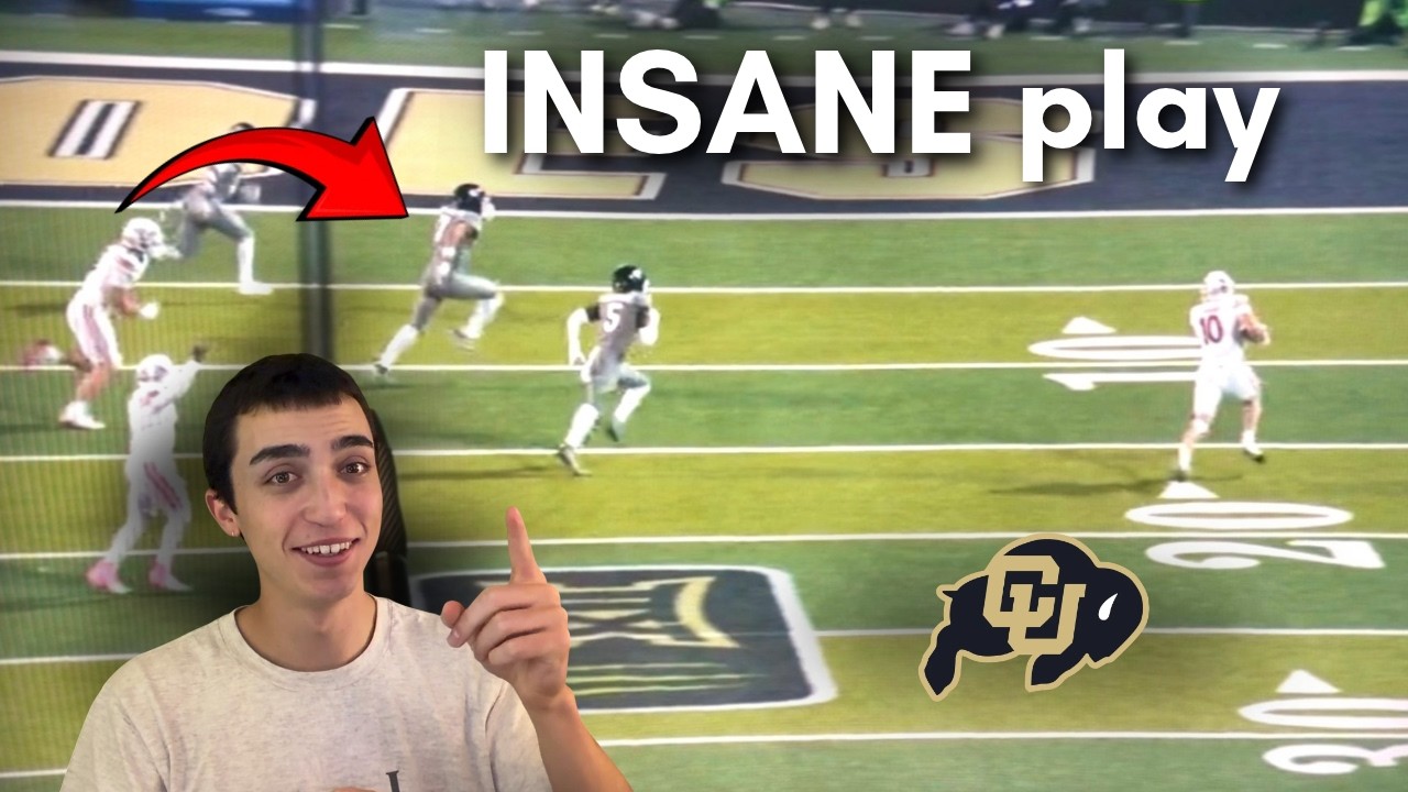 The Plays You NEED TO SEE from Colorado vs Utah