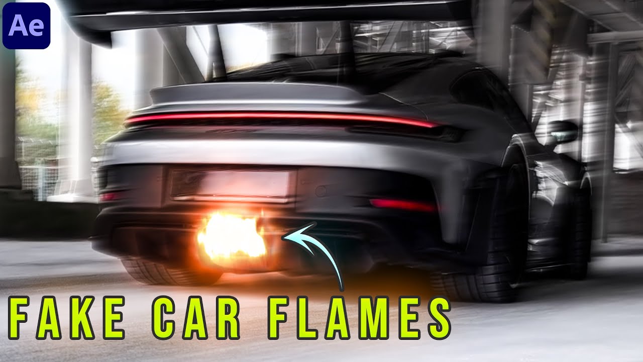 How To Make Fake Car Flames in After Effects