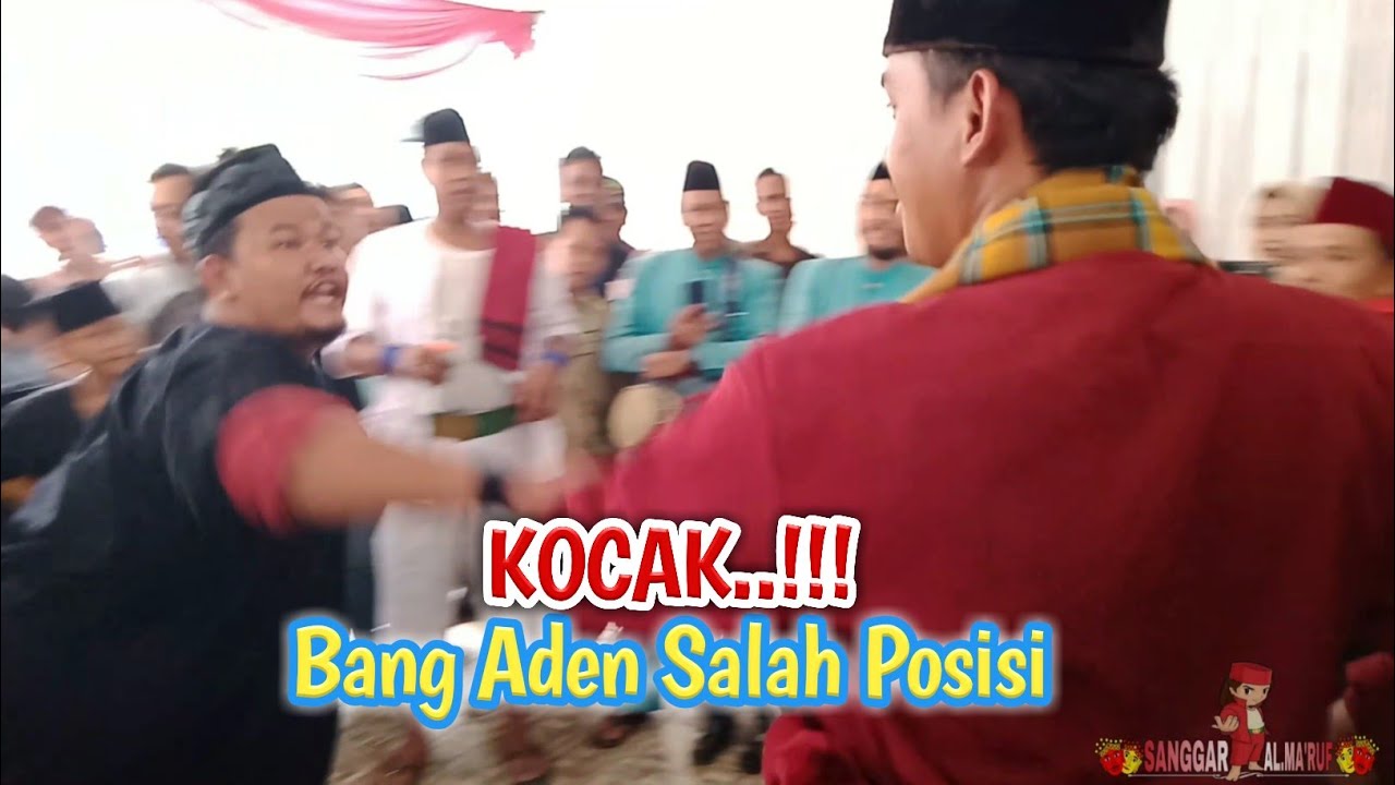 Sanggar Al Maruf - KOCAK!!! Bang Aden salah posisi