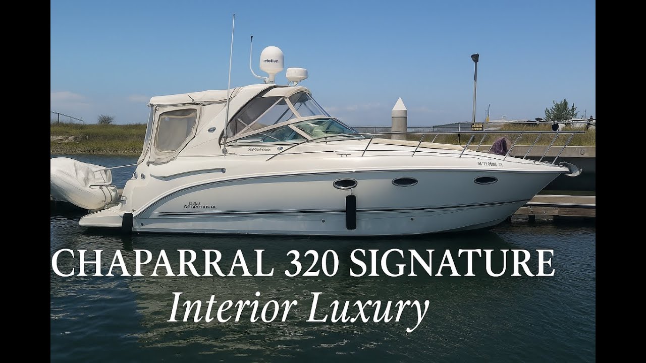 2002 Chaparral 320 Signature – Full Walkthrough Tour by SMYYACHTS (949) 842-2344