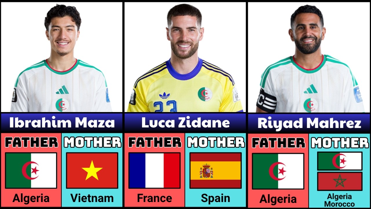 Algeria Stars' Hidden Origins Before World Cup 2026