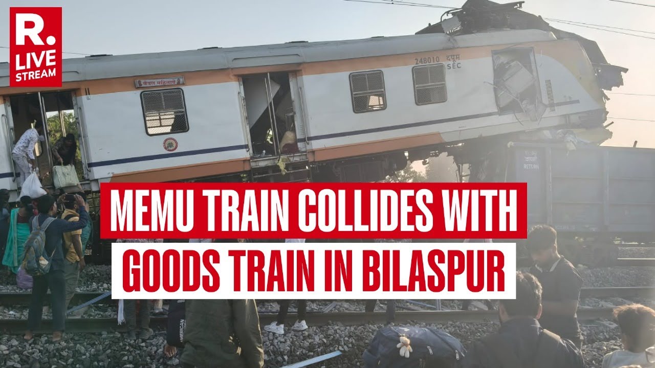 BREAKING: Goods Train Collides With Passenger Train Bilaspur, Rescue Ops On