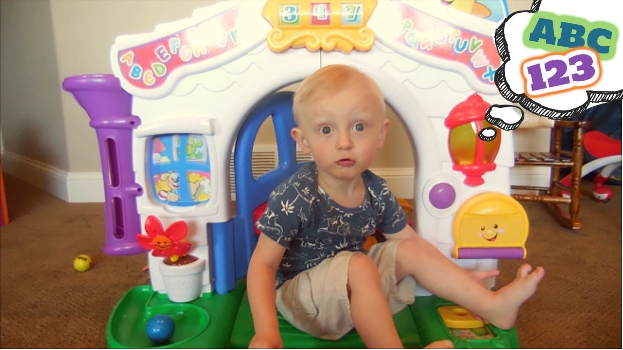 Fisher Price Laugh & Learn Learning House!  Playtime Fun! Family Fun!! James Toy Review:D