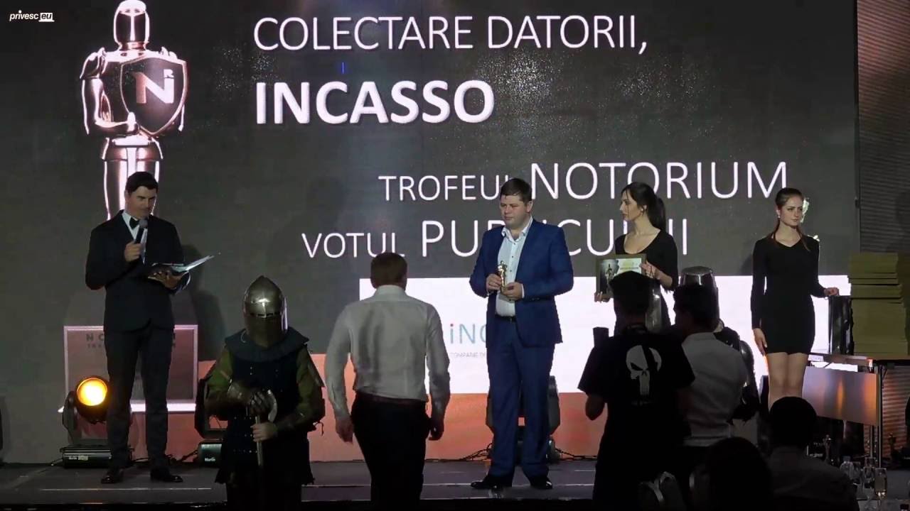 Gala festivă de decernare a &icirc;nvingătorilor Notorium Trademark Awards
