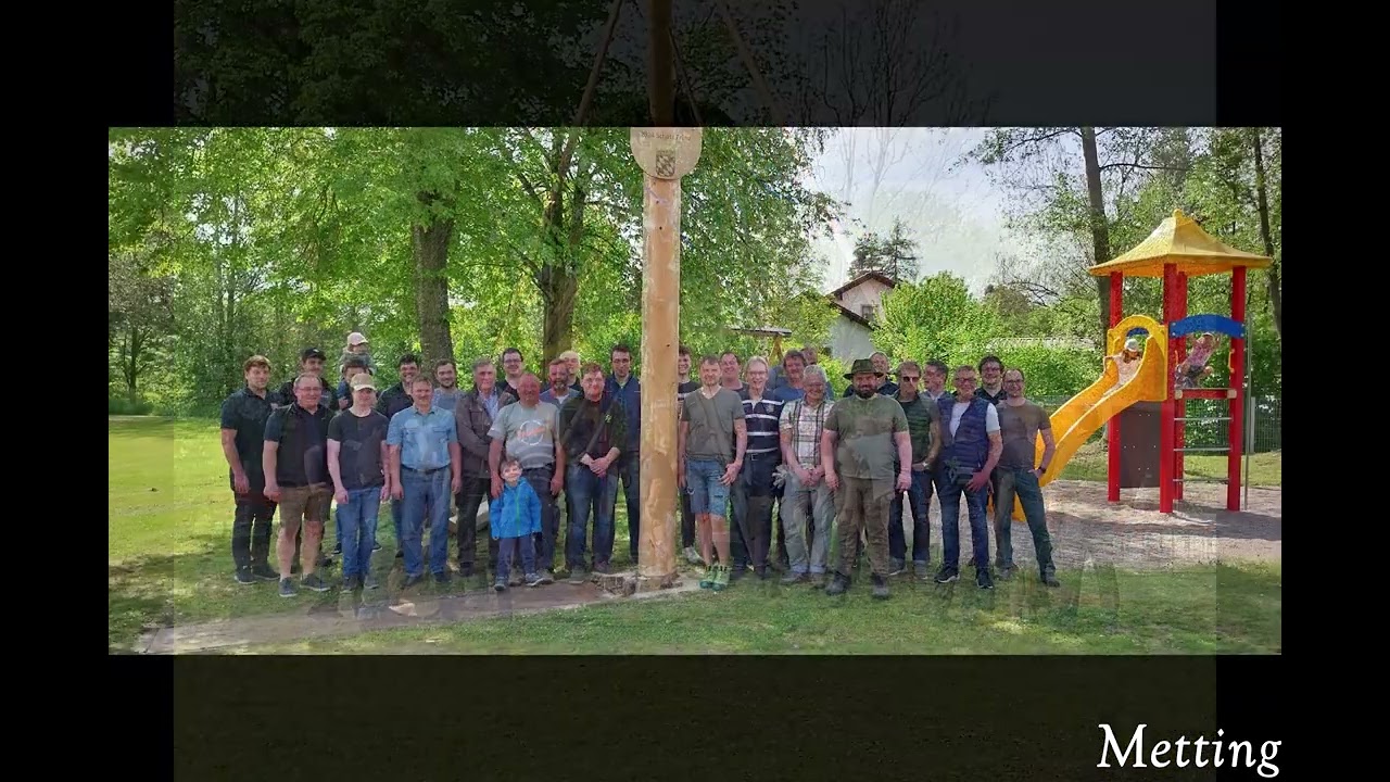 Maib&auml;ume 2024 in der Gemeinde Leiblfing