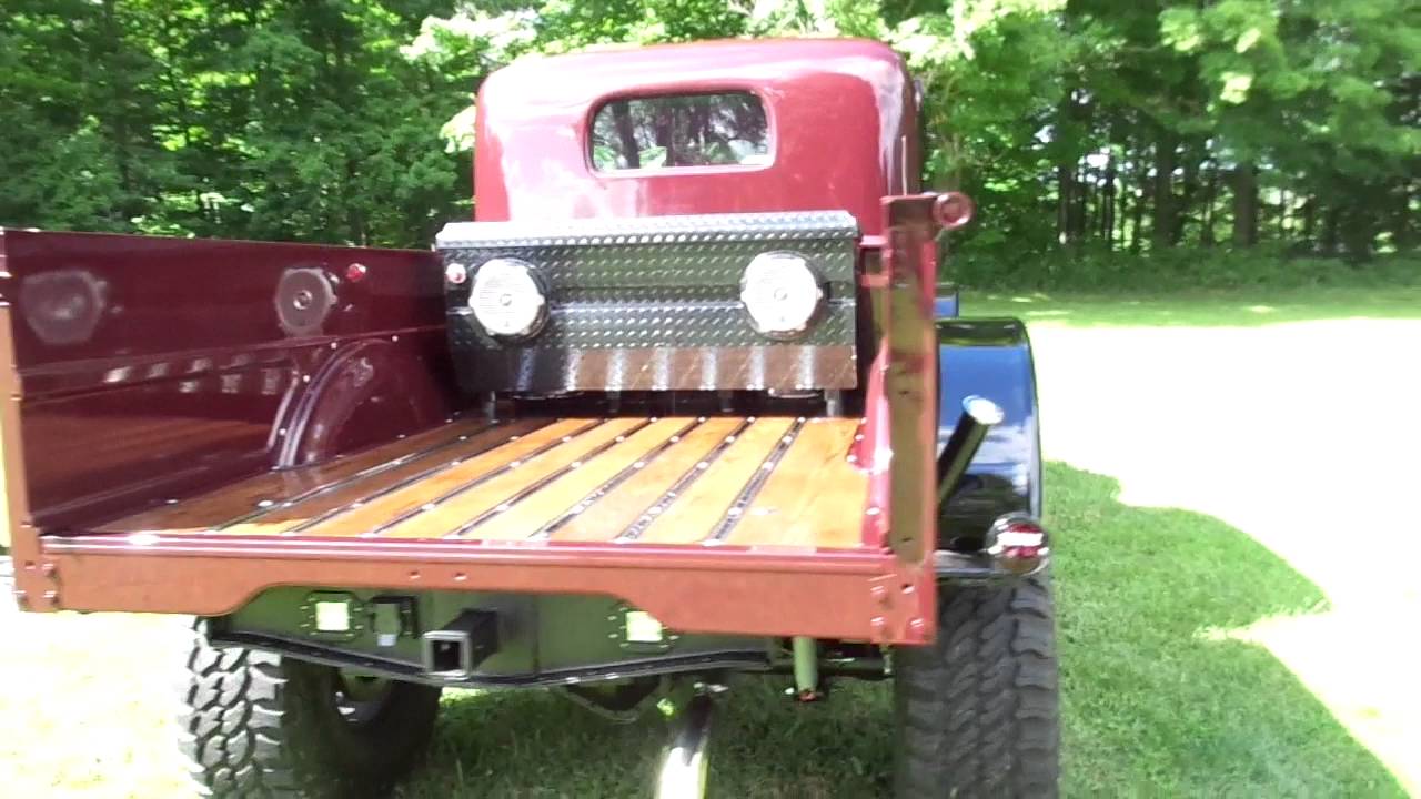 1949 power wagon isb170/allison 1000 by precision power wagons