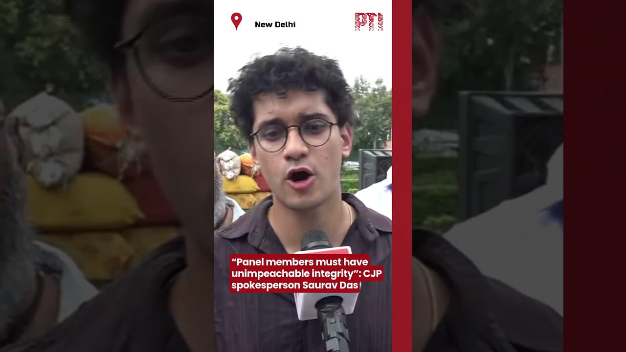 &ldquo;Panel members must have unimpeachable integrity&rdquo;: CJP spokesperson Saurav Das