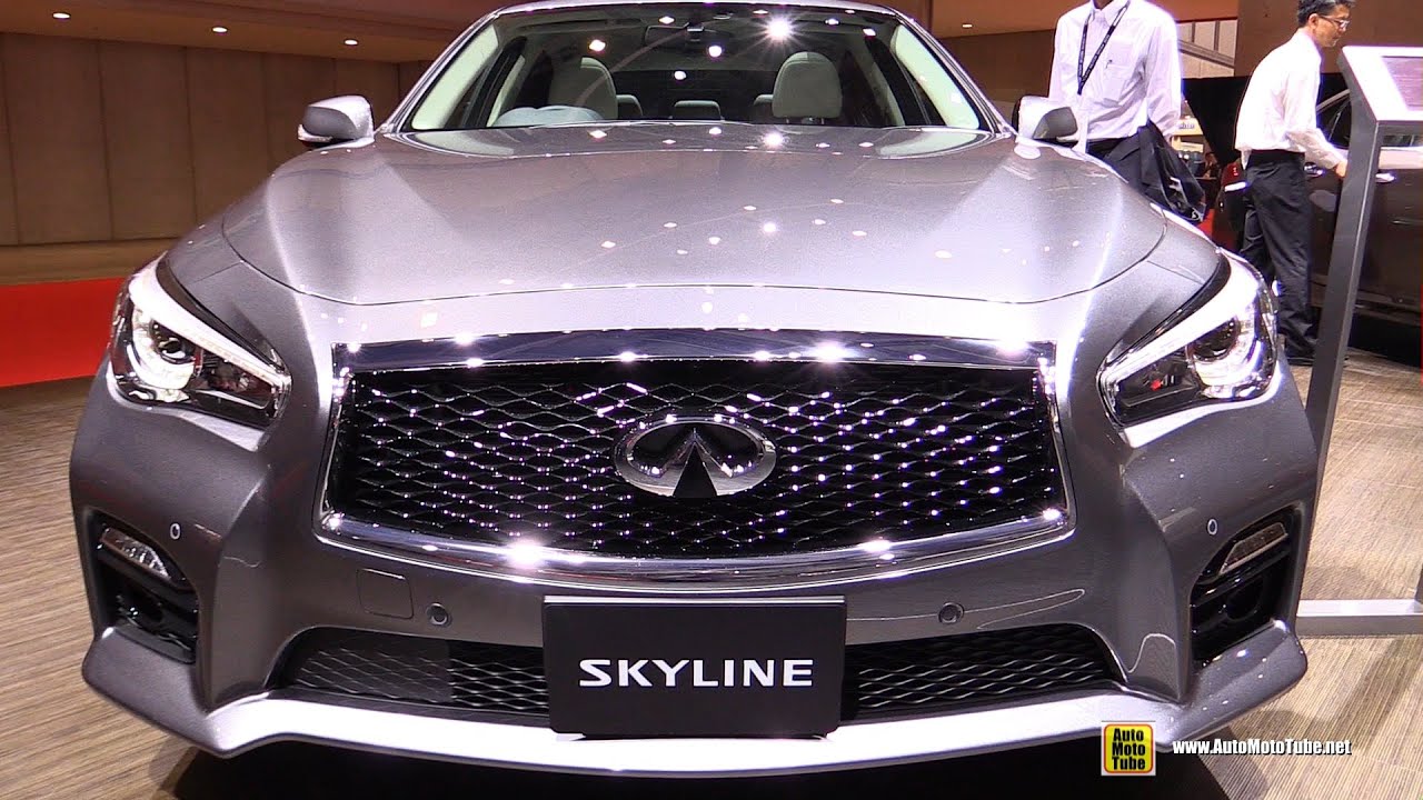 2016 Infiniti Skyline 350GT Hybrid ( Q50 ) - Exterior, Interior Walkaround - 2015 Tokyo Motor Show