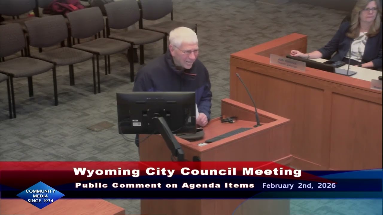 Wyoming City Council Meeting February 2, 2026