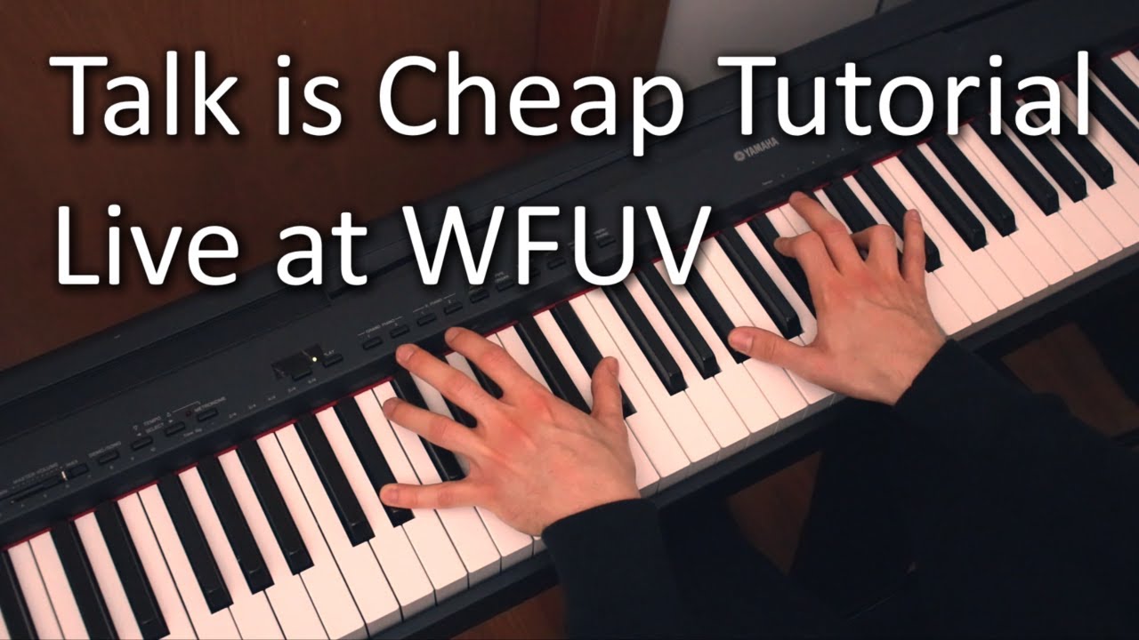 Chet Faker - Talk is Cheap - Piano Tutorial (with MIDI and SHEET MUSIC)