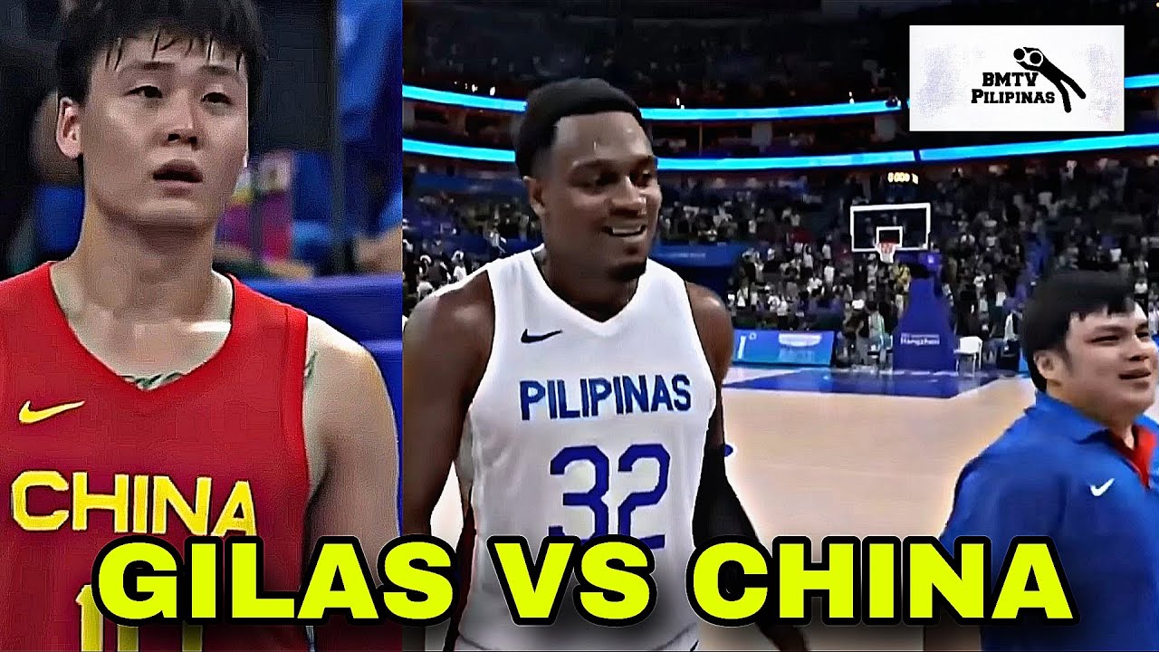 NIYABANG ng CHINA ang mga Gold nila sa Asian GAMES ! Gilas vs China 