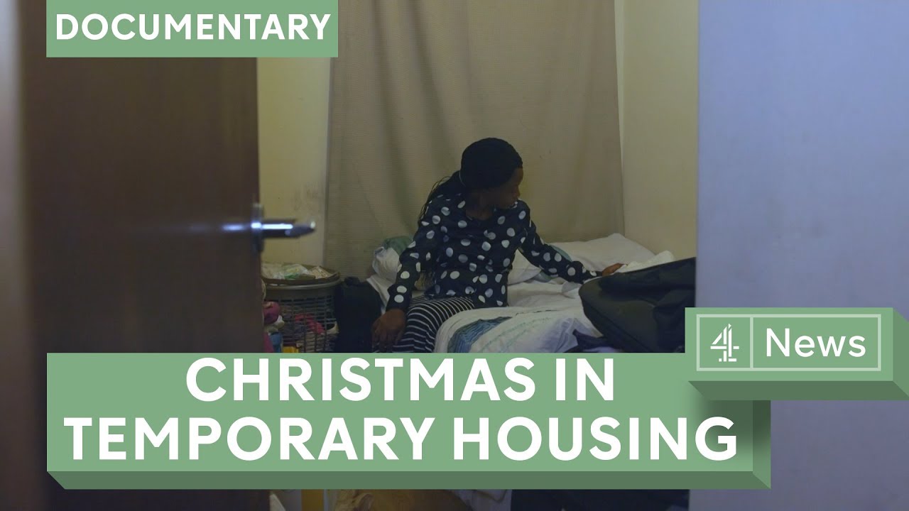 Homeless at Christmas - family life in temporary housing