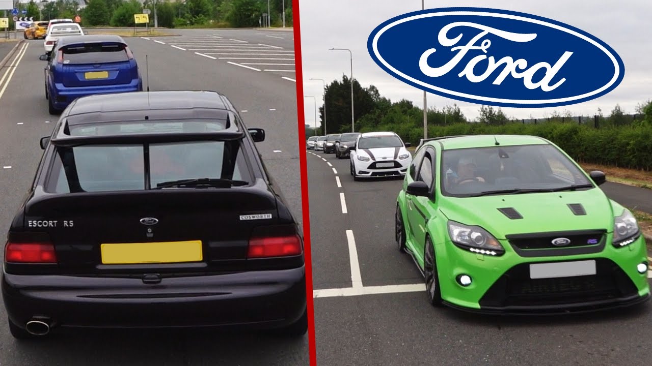 Cars arriving at FORD NATIONALS 2025