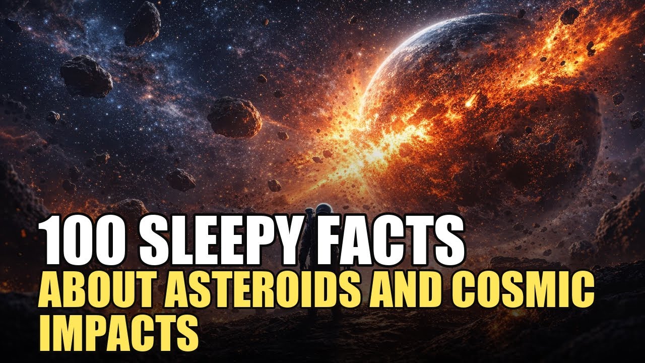 2 Hours of Boring Asteroids and Cosmic Impacts Facts for Deep Sleep