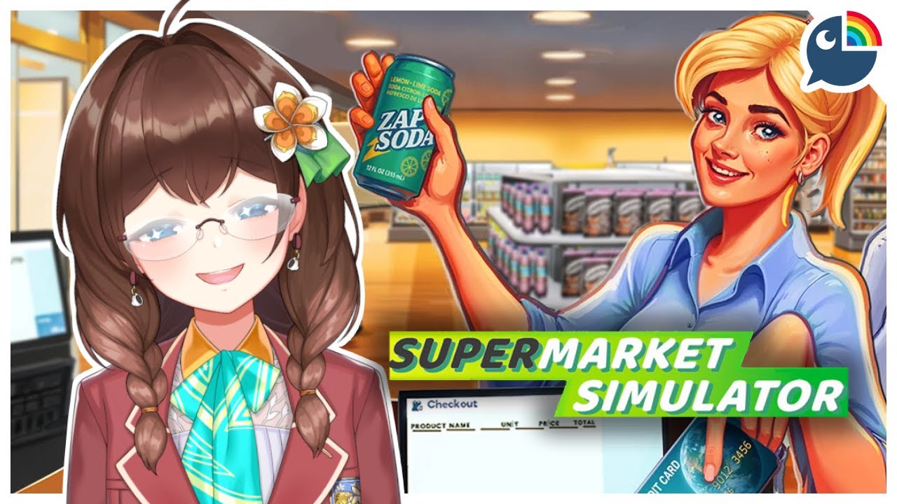(Supermarket Simulator) comfy gaming returns【NIJISANJI | Hana Macchia】