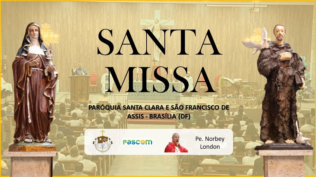 Santa Missa 4º Domingo do Tempo Comum  - 01/02/2026 - 19h - Pe. Norbey Londoño
