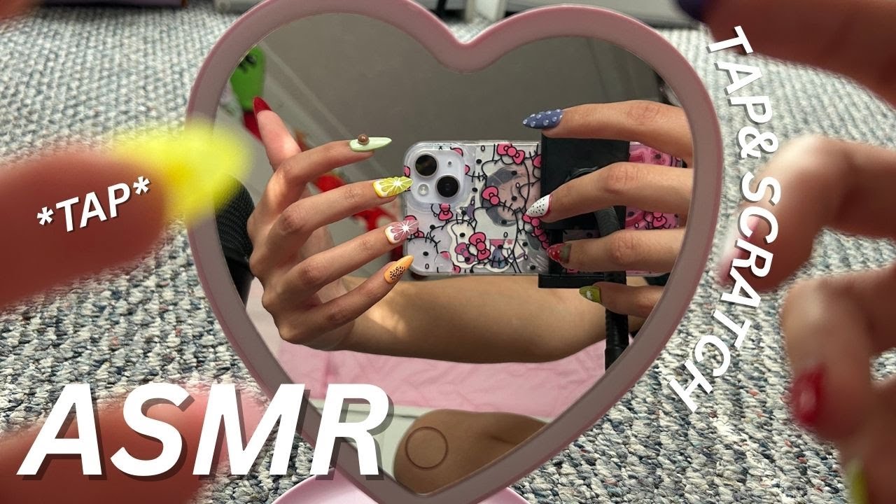 ASMR 30 MIN PHONE CAMERA SCRATCHING AND TAPPING *NO TALKING*