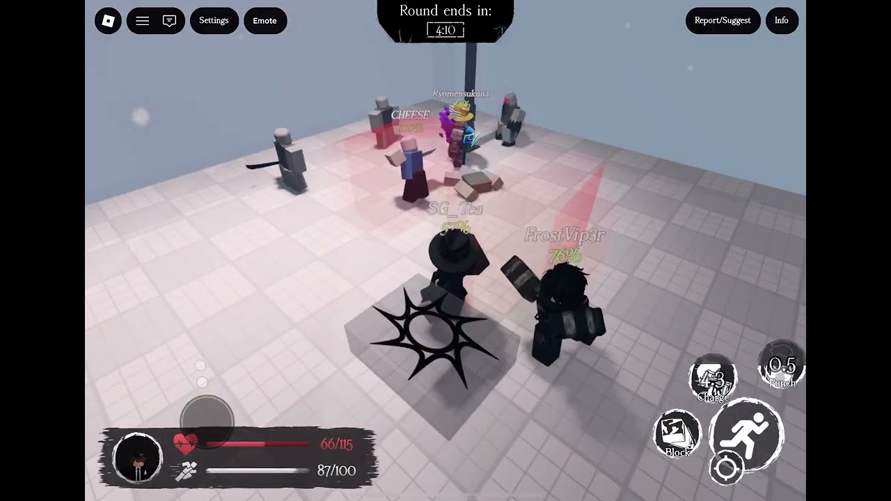 Forsaken guest fighting masquerade (idk what that means) 
