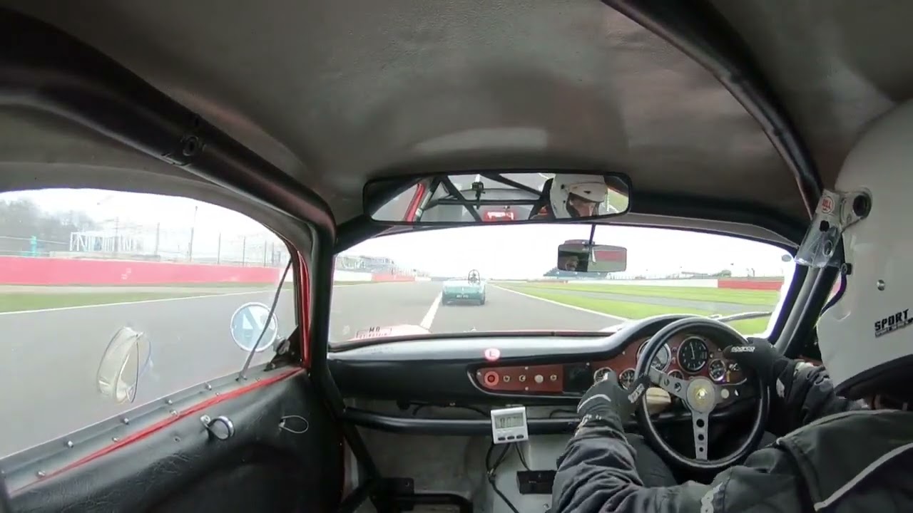 Dougal Racing His Lotus Elite - SILVERSTONE 2023