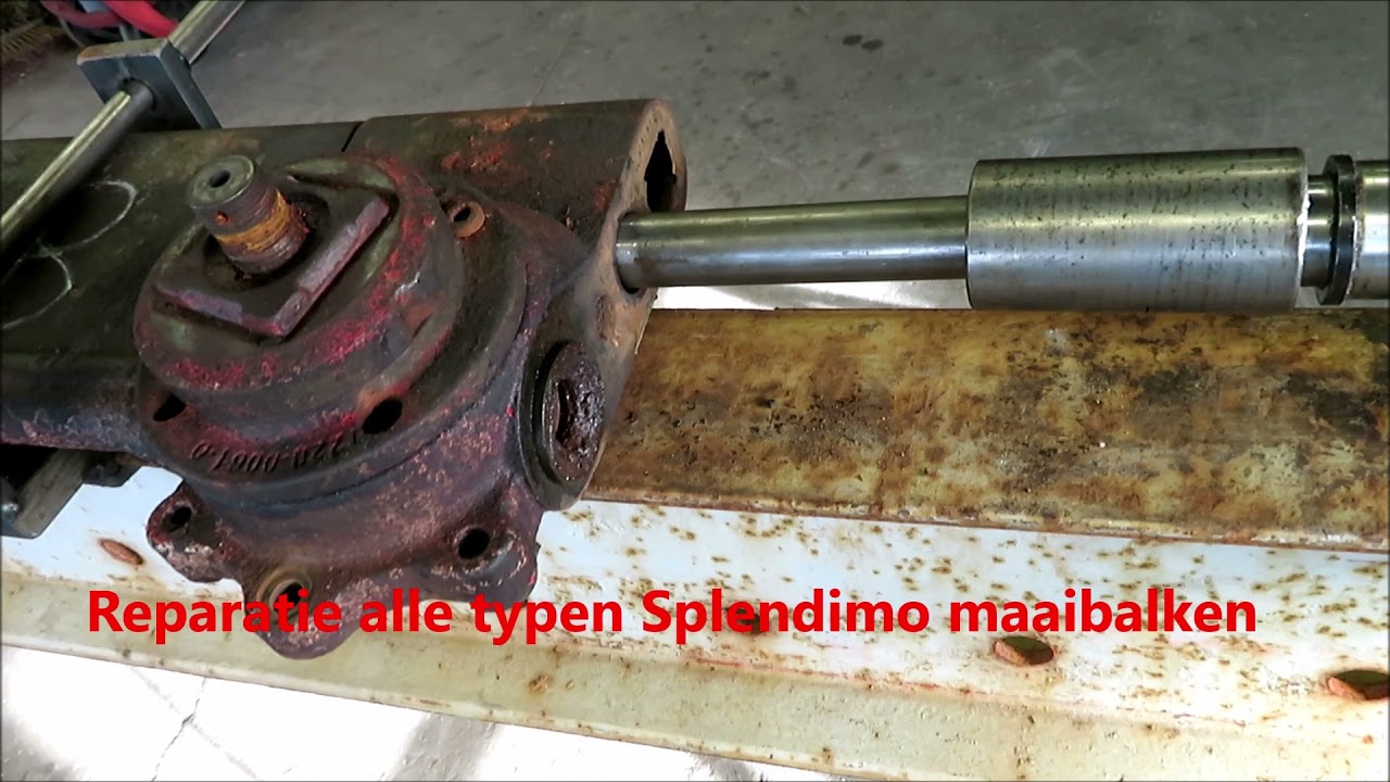 Revisie van elke Lely Splendimo maaibalk