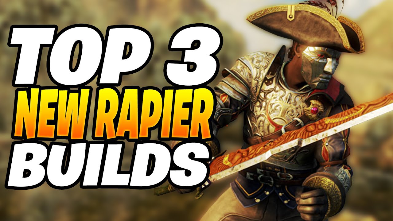 Top 3 NEW RAPIER Builds In 2024 | New World Rapier Build 2024