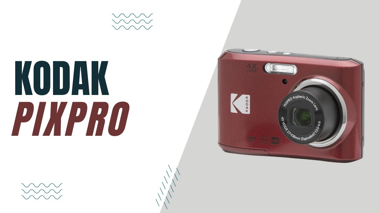 KODAK PIXPRO Friendly Zoom FZ45 RD 16MP Digital Camera with 4X Optical Zoom 27mm Wide Angle