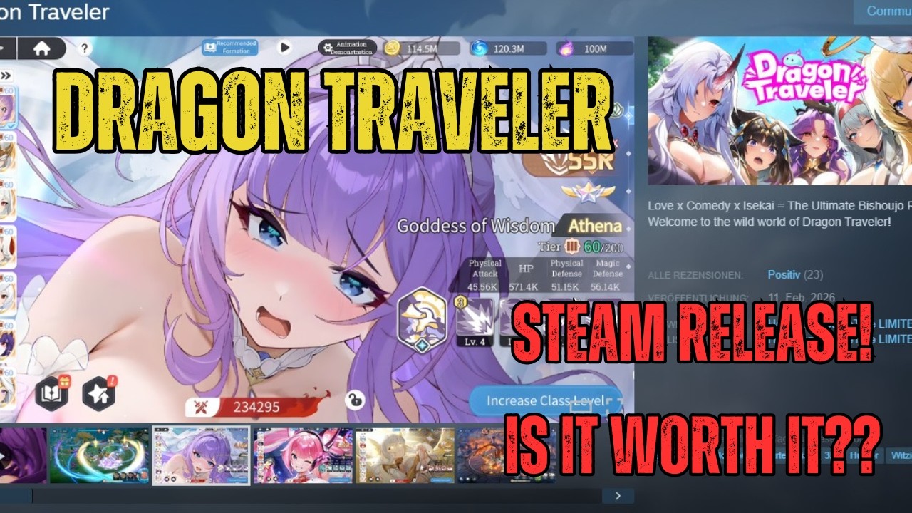 [Dragon Traveler] Релиз в Steam | День 1 | Моё честное мнение! #dragontraveler #gacha