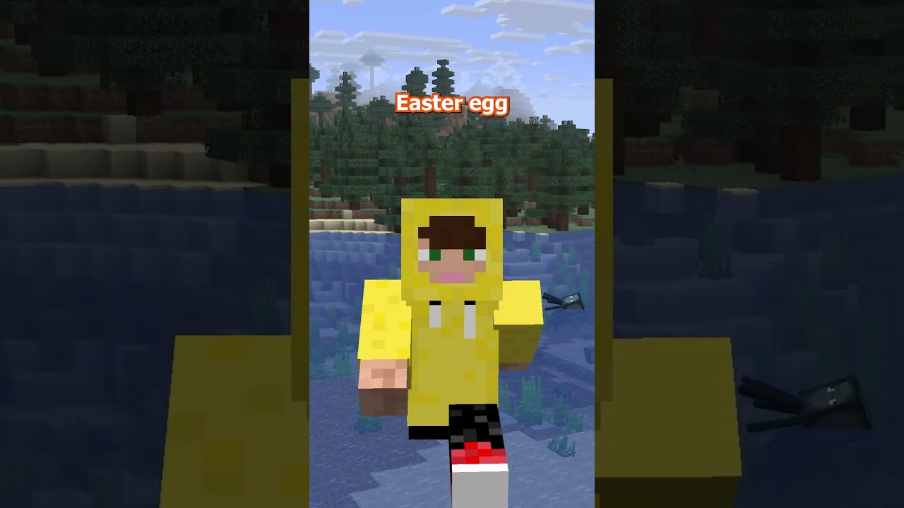 minecraft's most hidden easter egg! #minecraft