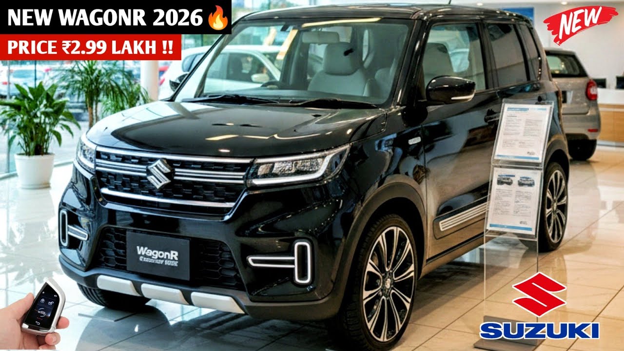 19 January कल होगी लॉन्च धमाका New WagonR 2026💥|| SUZUKI WAGONR MODEL|| ₹3.29 Lakh Price Book Now😍👌