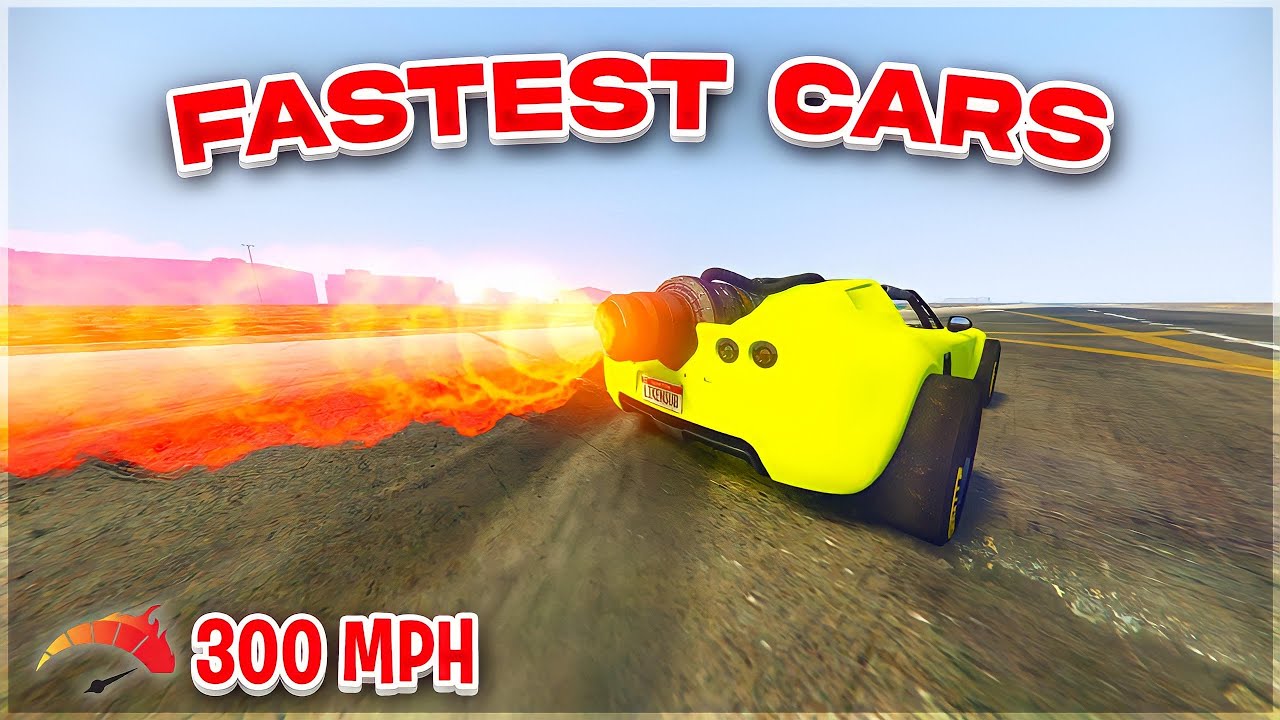 10 самых быстрых машин в GTA 5 Online! (Быстрые машины GTA 5 для покупки)
