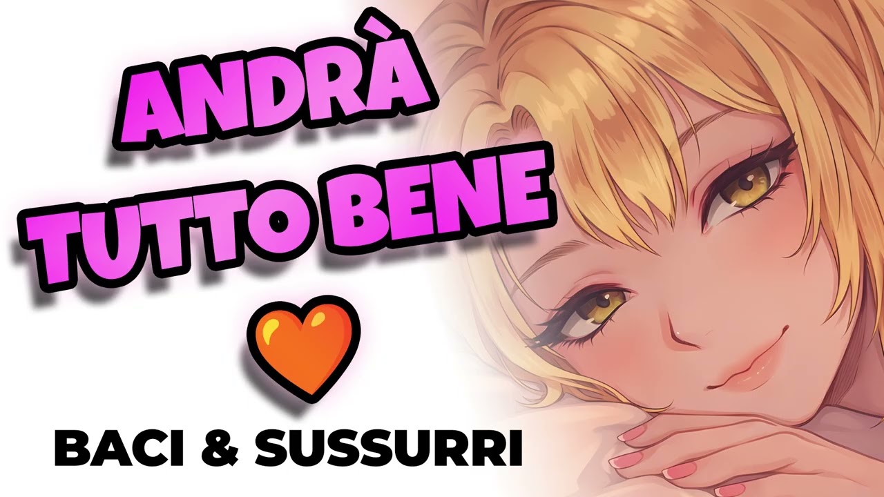 GFE Roleplay ITA: Coccole E Baci Per Quando Ti Senti Giù (F4M Audio Comfort In Italiano)