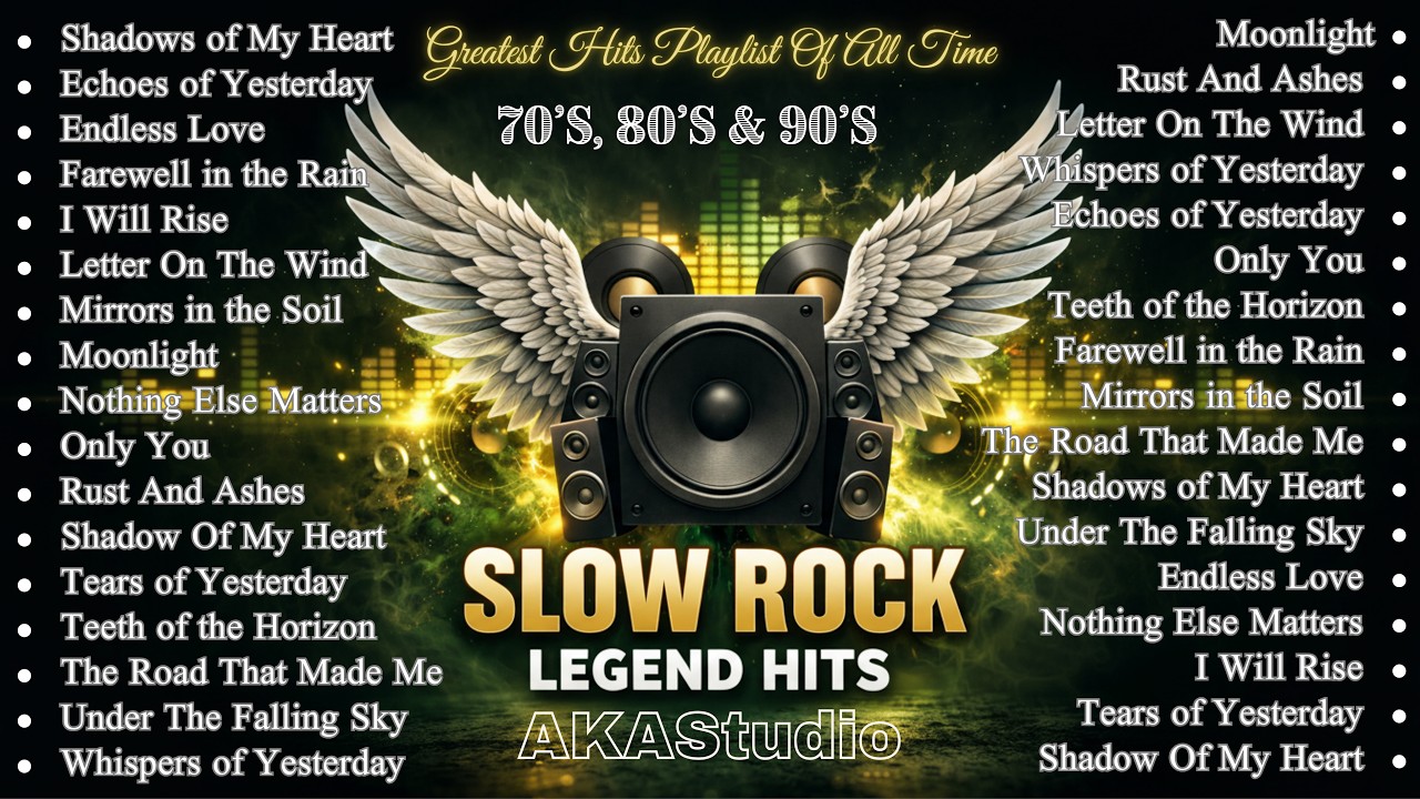 Lionel Richie, Scorpions, Aerosmith, BonJovi || Greatest Hits Slow Rock Ballads 70s 80s 90s.,.....
